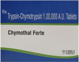 Trypsin Chymotrypsin Tablets in India